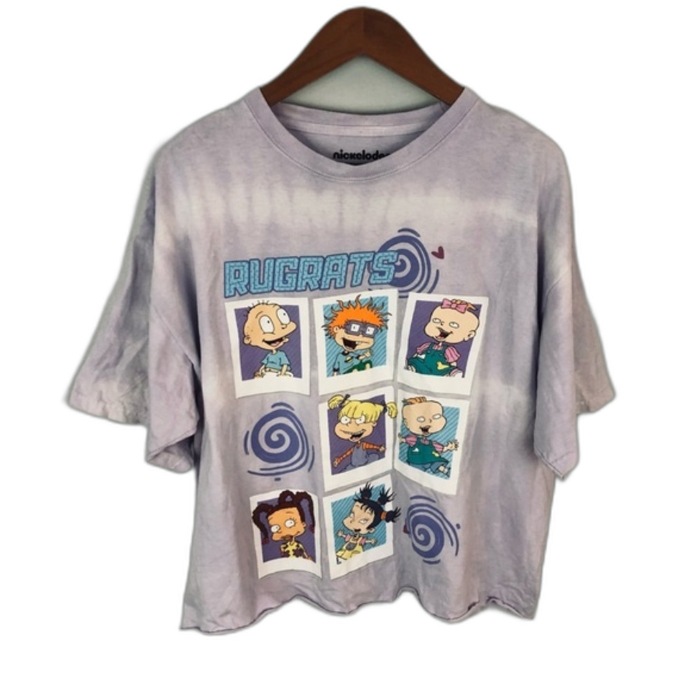 Nickelodeon Rugrats Tie-Dye T-Shirt Size 1X Casual Basic Comfy